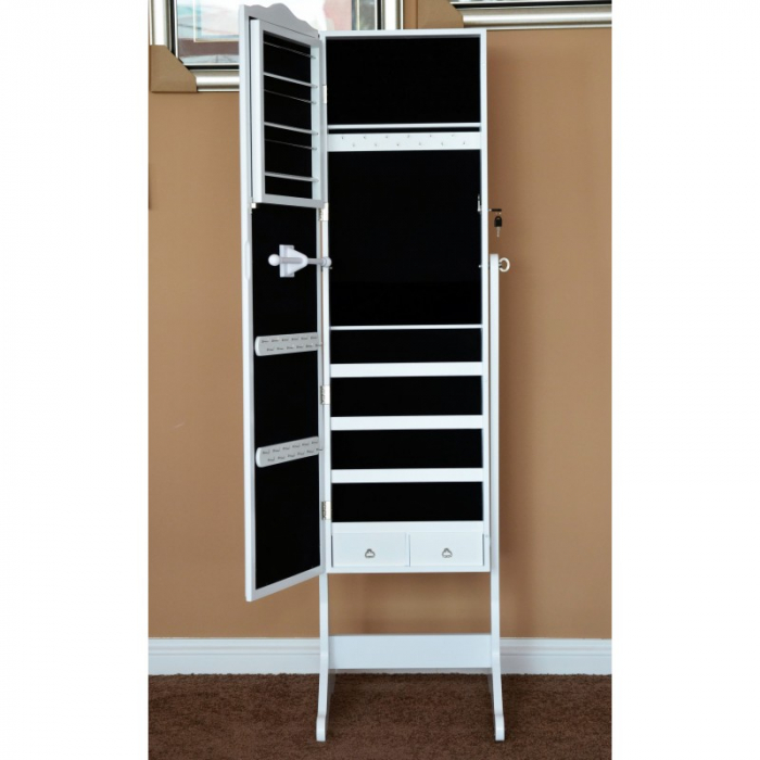 Oglinda Bijou 42x160x45 cm Nuanta Alb [3]