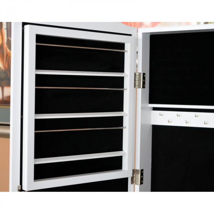 Oglinda Bijou 42x160x45 cm Nuanta Alb [4]