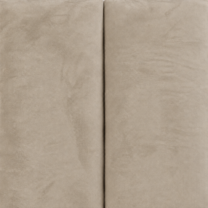 Pat Cadiz 180x200 cm Lada Depozitare Tapitat Catifea Bej [6]