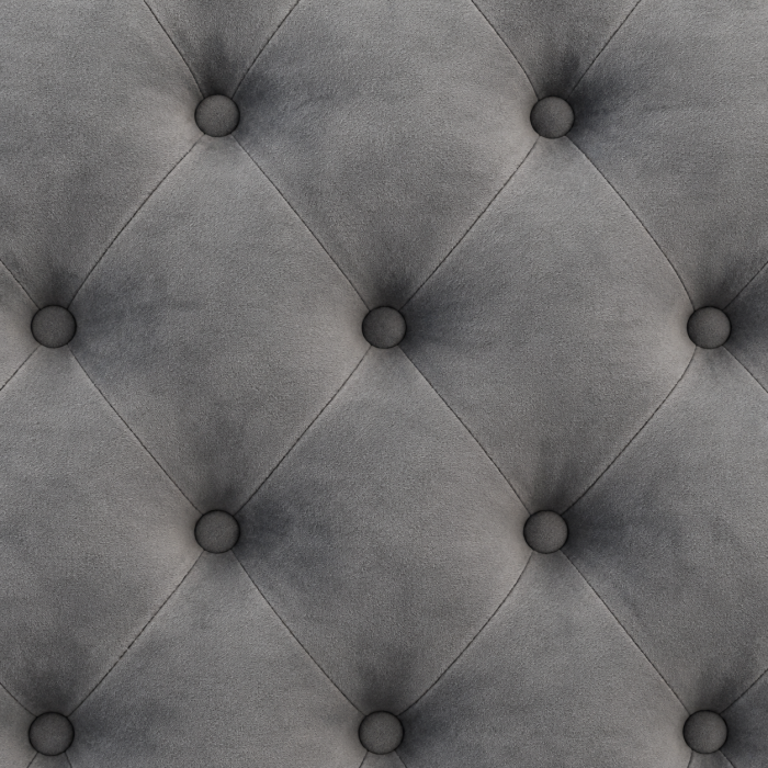 Pat Charcoal 160x200 cm Tapitat Catifea Gri Somiera Inclusa (cod ML 1707) [5]