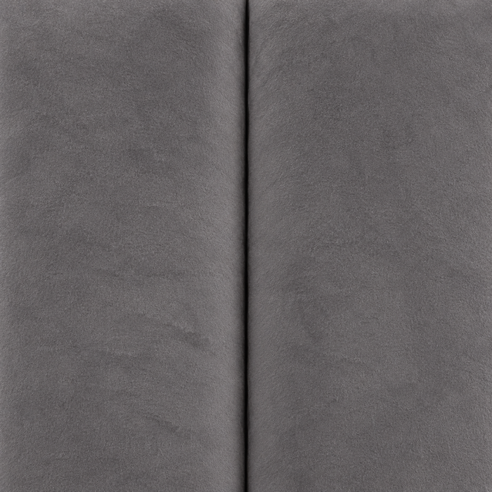 Pat Coral 140x200 cm Lada Depozitare Tapitat Catifea Gri Somiera Inclusa (cod ML 2526-04) [7]