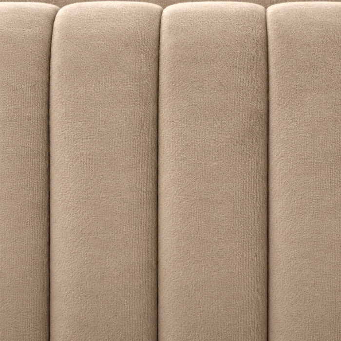 Pat Elegance 160x200 cm Tapitat Catifea Camel [6]
