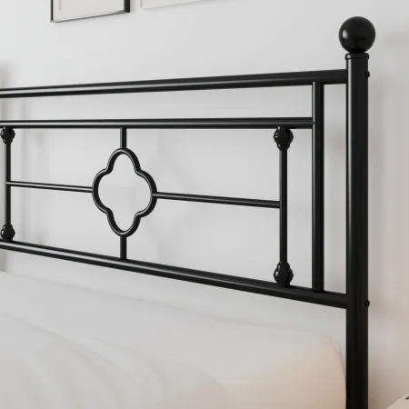 Pat Home Metalic 160x200 cm Nuanta Alb Somiera Inclusa MB26 [3]
