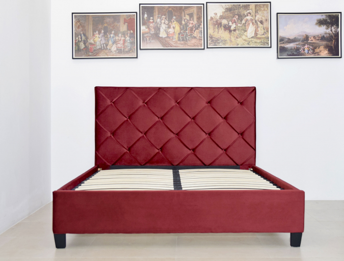Pat Hypnotic 160x200 cm Tapitat Catifea Roz [2]