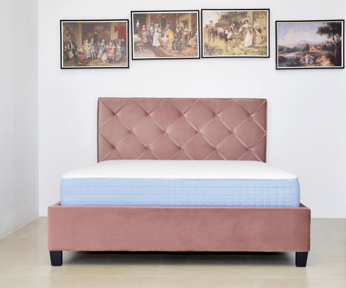 Pat Hypnotic 160x200 cm Tapitat Catifea Roz [5]