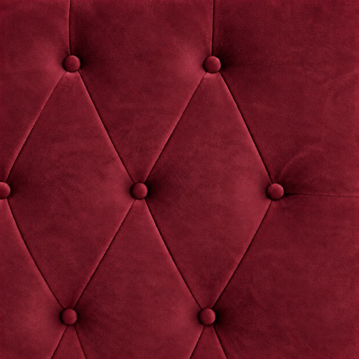 Pat Lora 180x200 cm Tapitat Catifea Roz Somiera Inclusa [10]
