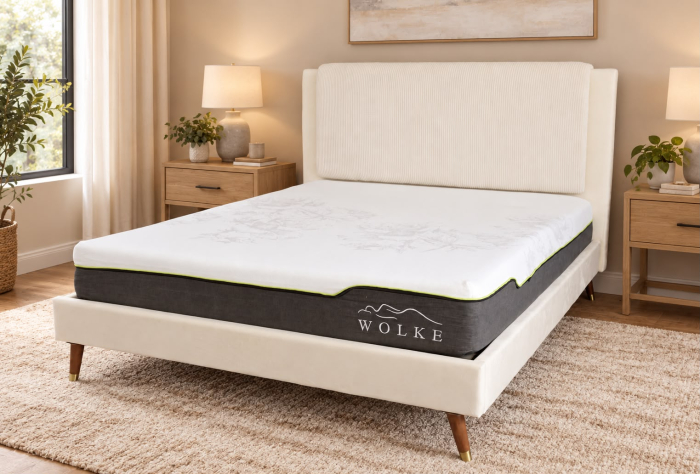 Pat Lyra 180x200 cm Tapitat Catifea Crem Somiera Inclusa Ml 2432 [2]