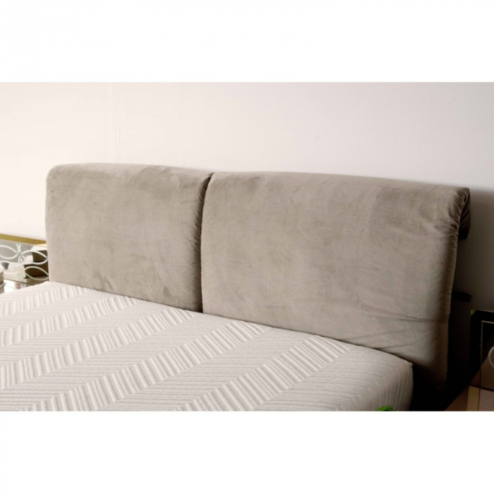 Pat Majestic 160x200 cm Tapitat Catifea Camel [4]