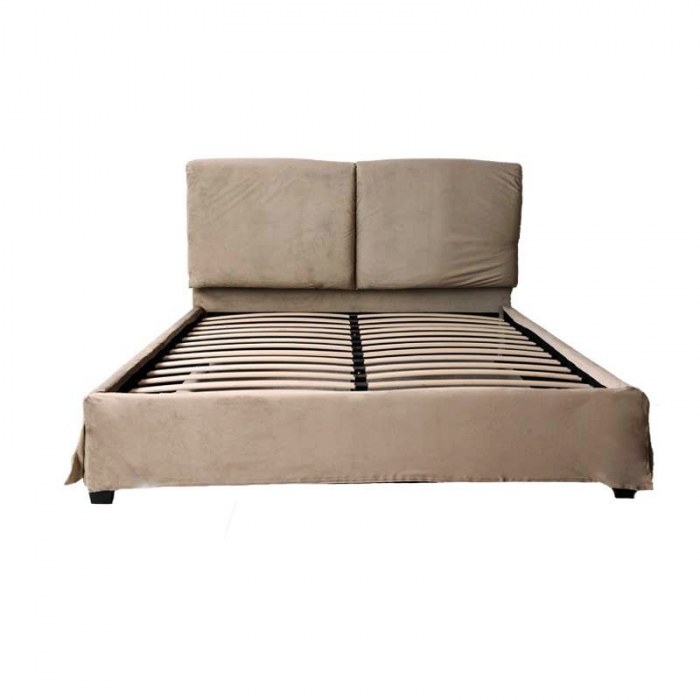 Pat Majestic 180x200 cm Tapitat Catifea Camel [3]
