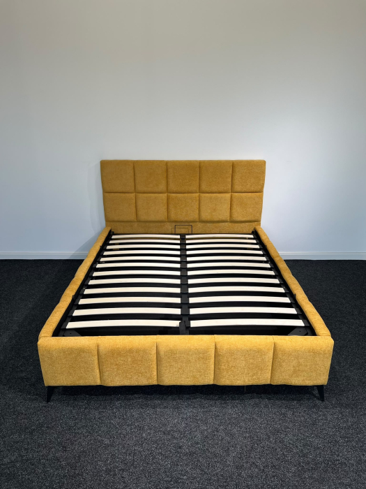 Pat Rubik 160x200 cm Tapitat Stofa Bej Somiera Inclusa (cod ML2223-03) [5]