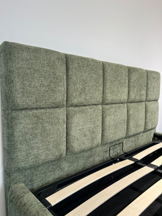Pat Rubik 180x200 cm Tapitat Catifea Crem Somiera Inclusa  Marketmob [9]