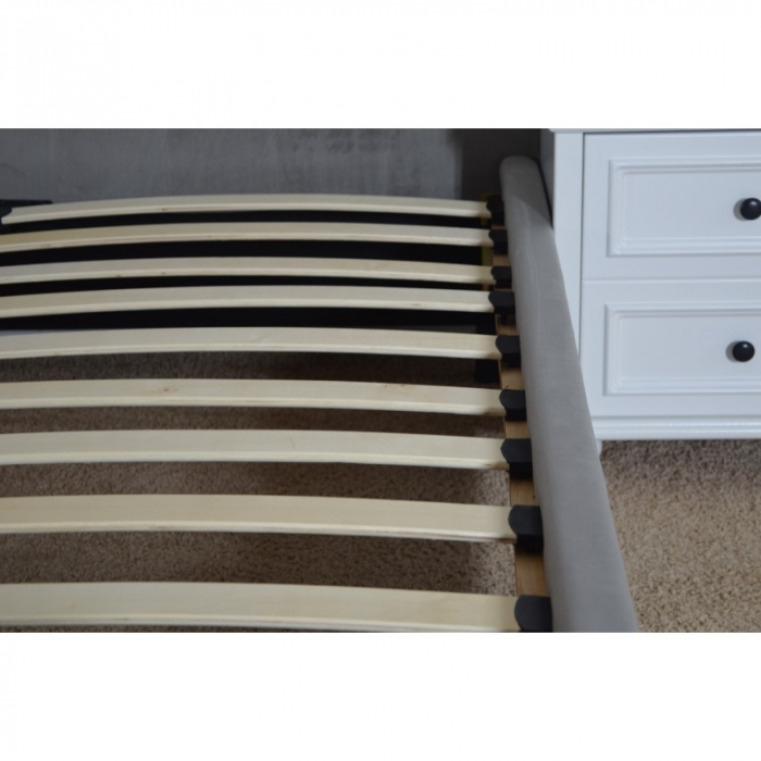 Pat Silver 160x200 cm Tapitat Catifea Taupe [7]
