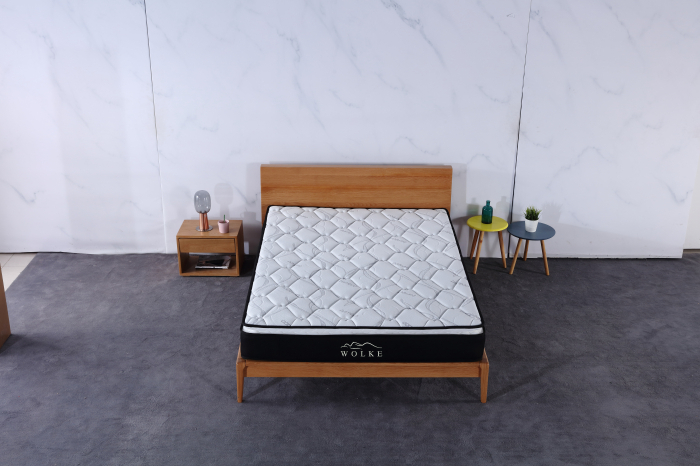Saltea ortopedica Wolke Bamboo Bonnell Spring Confort 180x200x23 cm, cu arcuri tip Bonnell + topper spuma poliuretanica 3 cm, fermitate moale [2]