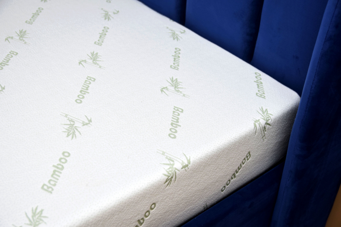 Saltea ortopedica Wolke Memory Bamboo 180x200x20 cm, husa detasabila cu fermoar, 1 cm spuma memory gel, 19 cm spuma poliuretanica de baza, fermitate medie [5]