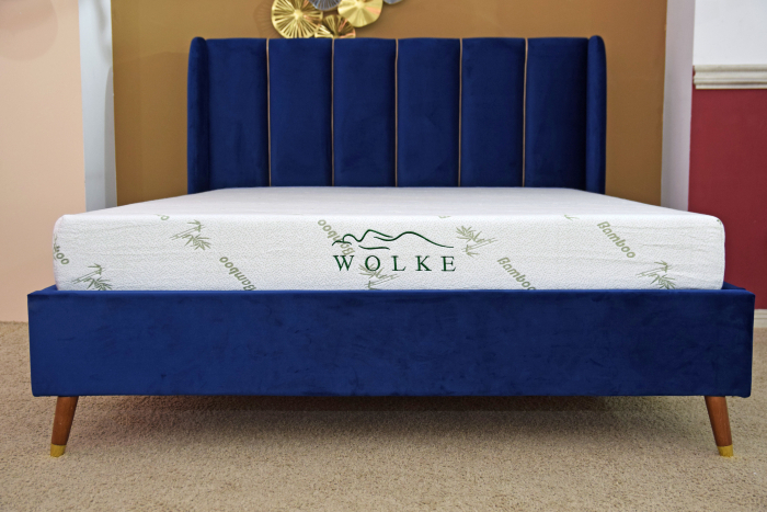Saltea ortopedica Wolke Memory Bamboo 180x200x20 cm, husa detasabila cu fermoar, 1 cm spuma memory gel, 19 cm spuma poliuretanica de baza, fermitate medie [3]