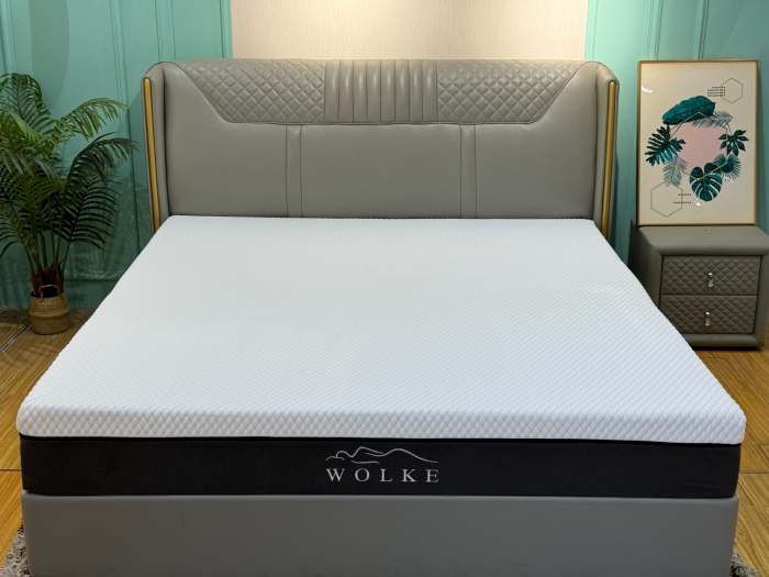 Saltea ortopedica Wolke Memory Basic Gel 140x200x23 cm, husa detasabila cu fermoar, 1 cm spuma memory gel, 6 cm spuma de comfort, 16 cm spuma poliuretanica ferma, nivel fermitate medie [2]