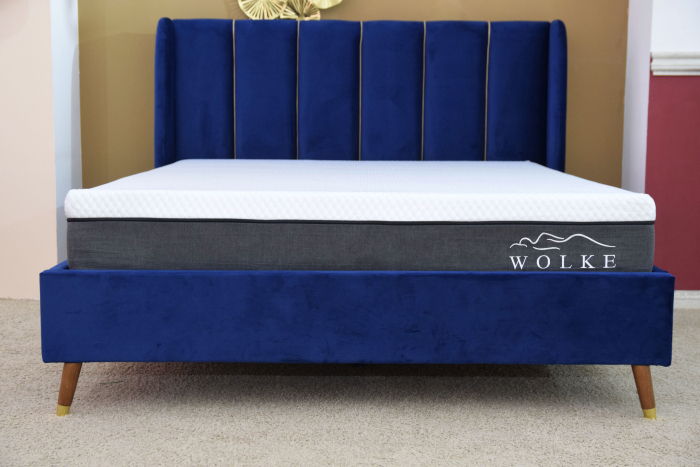 Saltea ortopedica Wolke Memory Basic Gel 180x200x23 cm, husa detasabila cu fermoar, 1 cm spuma memory gel, 6 cm spuma de comfort, 16 cm spuma poliuretanica ferma, nivel fermitate medie [4]