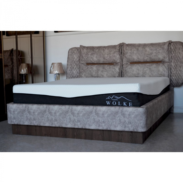 Saltea ortopedica Wolke Memory Confortable Airflow 180x200x30 cm, spuma poliuretanica cu memorie, antibacteriana, hipoalergenic, gel racitor, fermitate medie [3]