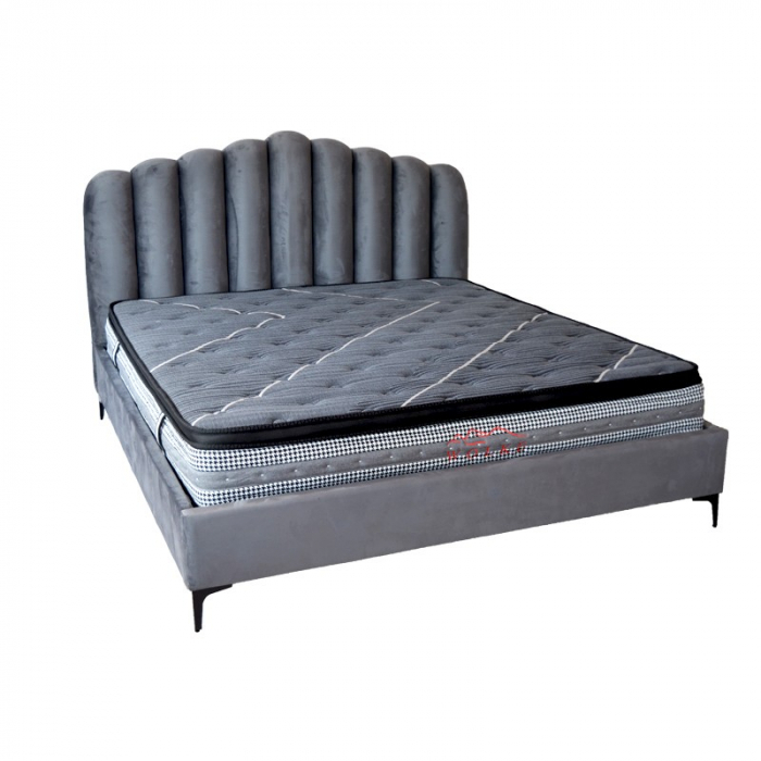 Saltea ortopedica Wolke Pocket Spring Latex 180x200x25 cm, cu arcuri individuale, latex de 2 cm si spuma confort 2 cm, fermitate medie [3]