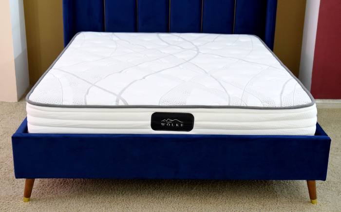 Saltea ortopedica Wolke Pocket Spring Relax 160x200x20 cm, 17 cm arcuri individuale tip Pocket Spring, 3 cm spuma poliuretanica, fermitate moale [2]