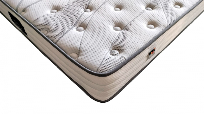 Saltea ortopedica Wolke Pocket Spring Relax 180x200x20 cm, 17 cm arcuri individuale tip Pocket Spring, 3 cm spuma poliuretanica, fermitate moale [5]