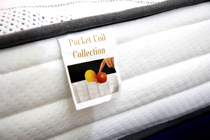 Saltea ortopedica Wolke Pocket Spring Relax 180x200x20 cm, 17 cm arcuri individuale tip Pocket Spring, 3 cm spuma poliuretanica, fermitate moale [6]