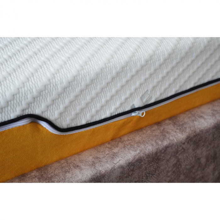 Saltea ortopedica Wolke Memory Cooling Gel AirFresh, 160x200x23 cm, spuma poliuretanica cu memorie, hipoalergenica, antibacterian, fermitate medie [8]