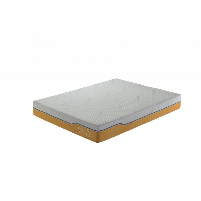 Saltea ortopedica Wolke Memory Cooling Gel AirFresh, 160x200x23 cm, spuma poliuretanica cu memorie, hipoalergenica, antibacterian, fermitate medie [2]