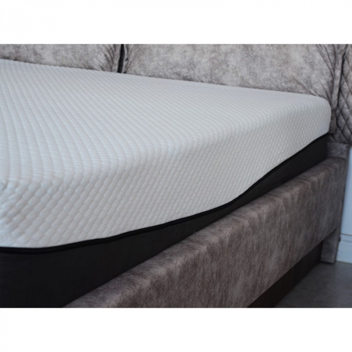 Saltea ortopedica Wolke Memory Confortable Airflow 160x200x30 cm, spuma poliuretanica cu memorie, antibacteriana, hipoalergenic, gel racitor, fermitate medie [7]