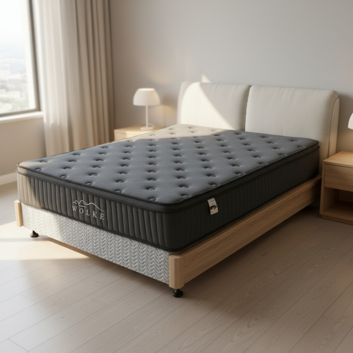 Saltea Wolke Arcuri Pocket Spring + Spuma Euro Top 180x200x28 cm [2]