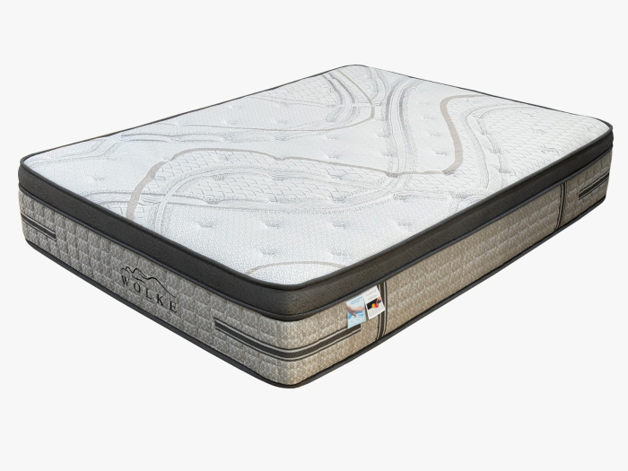 Saltea Wolke Arcuri Pocket Spring + Spuma + Memory Cooling Gel 183x203x32 cm [6]
