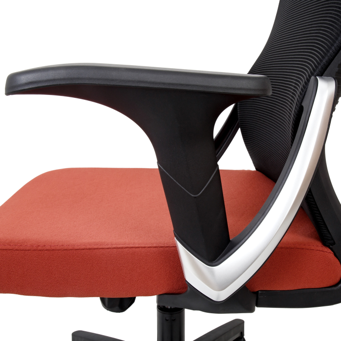 Scaun Birou Monaco H Nuanta Negru/Bordo [6]