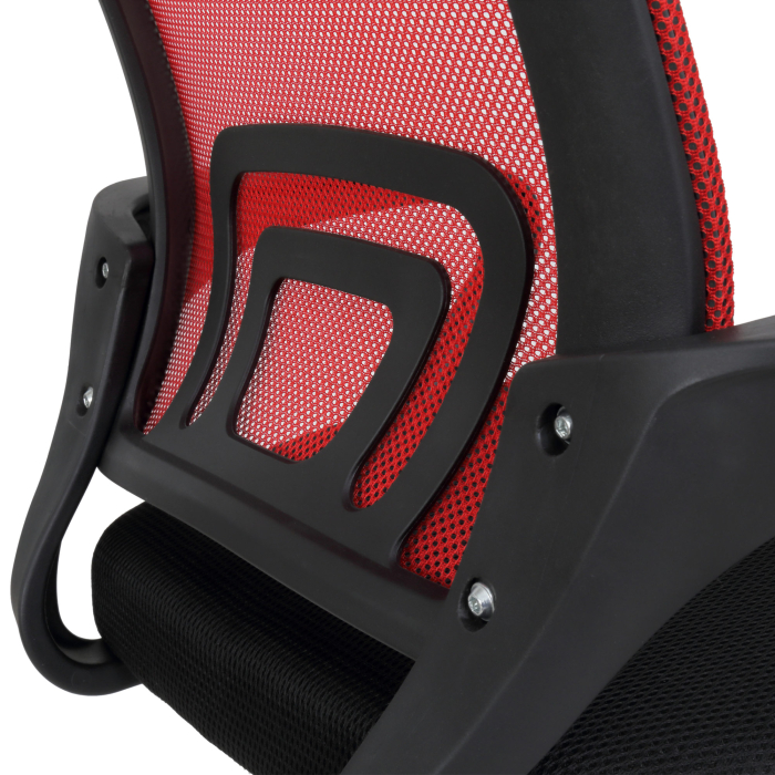 Scaun birou Star C Nuanta Rosu/Negru [5]