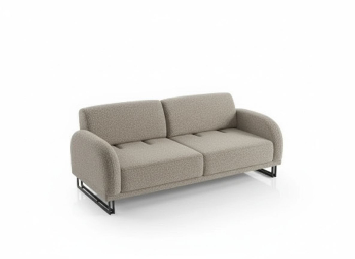 Set Canapele  3+1+1 SERRA TAPITERIE TEDDY Culoarea Grej  EXTENSIBIL [3]