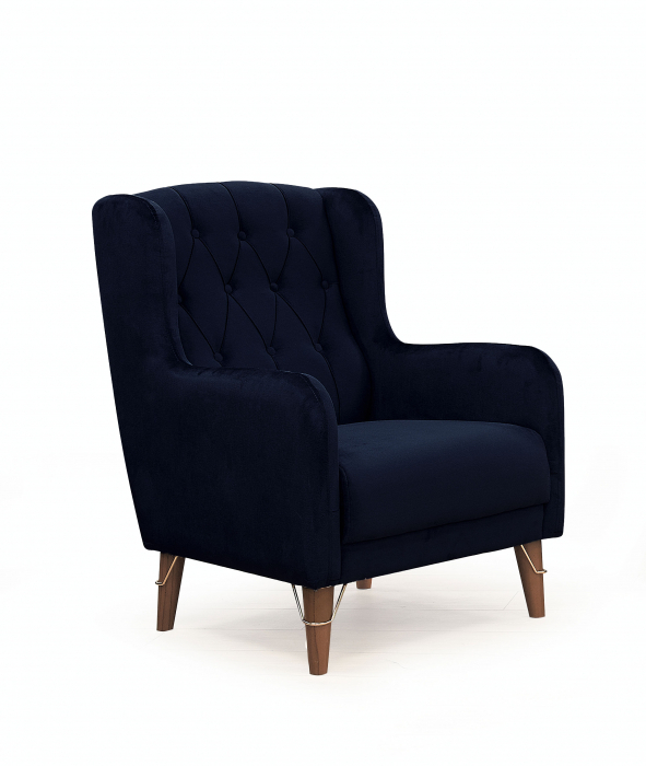 Set 3+2+1 Melissa Catifea Lada Depozitare 57-103 Negru [5]