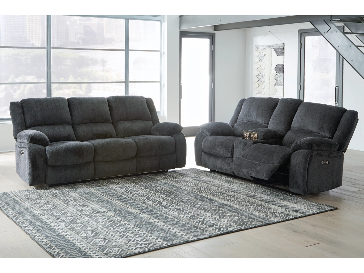 Set Canapele 3+2+1 Draycoll Cu Recliner [2]