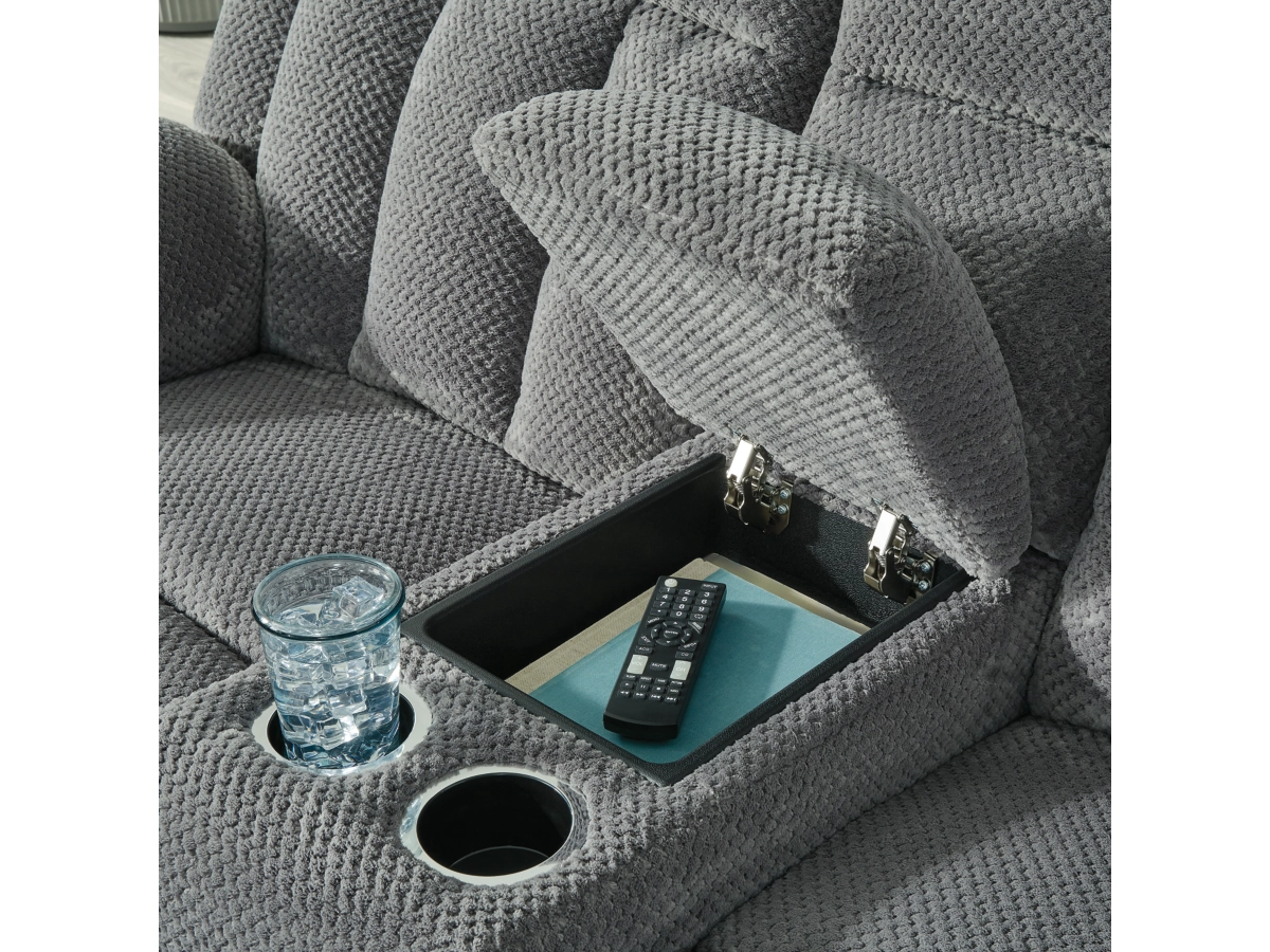 Set Canapele 3+2+1  Grelly Bend Cu Recliner [8]