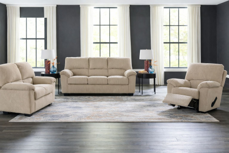 Produse - Set Canapele 3+2+1 Simplejoy Tapitat Culoare Bej