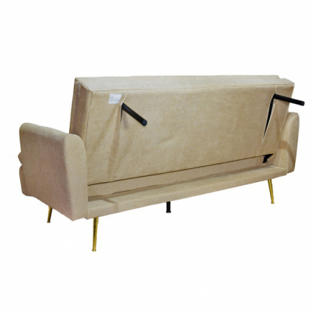Canapea Diva 210x88x84 cm Rabatabila Stofa Bej [4]