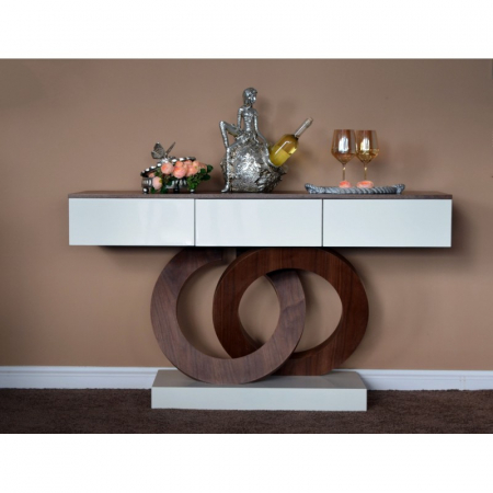 Produse - Consola Oscar 140x81x40 cm FA03 Nuanta Maro/Crem
