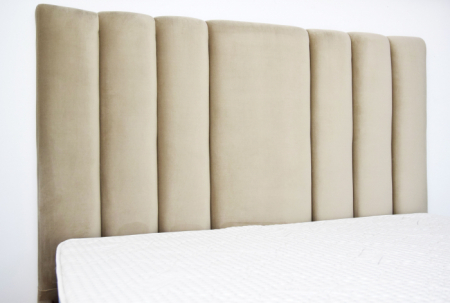 Pat Deja Vu 160x200 cm Tapitat Catifea Beige [5]