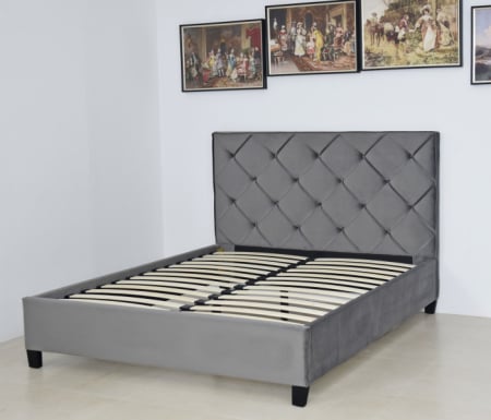 Pat Hypnotic 160x200 cm Tapitat Catifea Gri [5]