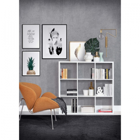 Produse - Raft Mauro 107x107x33 cm Nuanta Alb