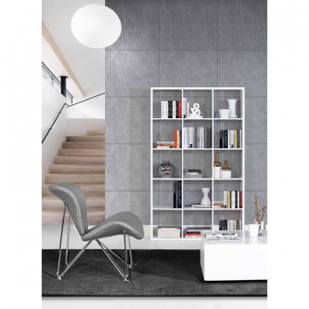 Produse - Raft Mauro 107x176x33 cm Nuanta Alb