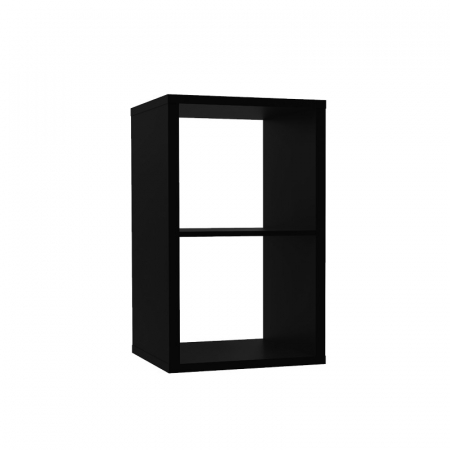 Raft mauro 39.5x73x33 cm Nuanta Negru [3]