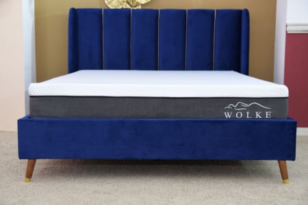 Saltea ortopedica Wolke Memory Basic Gel 180x200x23 cm, husa detasabila cu fermoar, 1 cm spuma memory gel, 6 cm spuma de comfort, 16 cm spuma poliuretanica ferma, nivel fermitate medie [3]