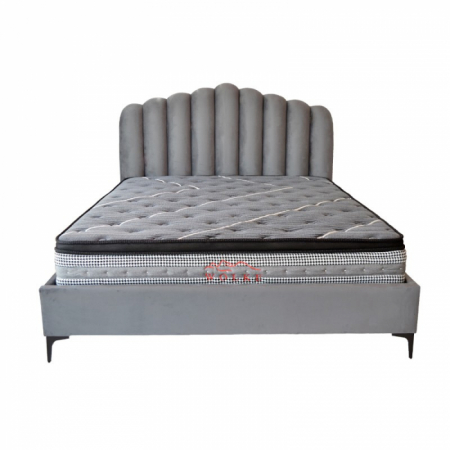 Saltea ortopedica Wolke Pocket Spring Latex 180x200x25 cm, cu arcuri individuale, latex de 2 cm si spuma confort 2 cm, fermitate medie [1]