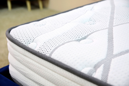 Saltea ortopedica Wolke Pocket Spring Relax 160x200x20 cm, 17 cm arcuri individuale tip Pocket Spring, 3 cm spuma poliuretanica, fermitate moale [6]