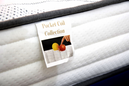 Saltea ortopedica Wolke Pocket Spring Relax 180x200x20 cm, 17 cm arcuri individuale tip Pocket Spring, 3 cm spuma poliuretanica, fermitate moale [5]