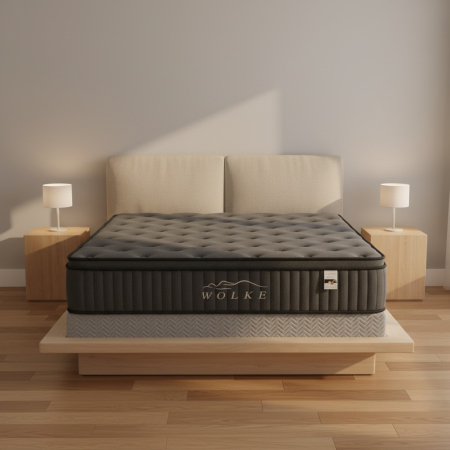 Saltele Pocket - Saltea Wolke Arcuri Pocket Spring + Spuma Euro Top 180x200x28 cm